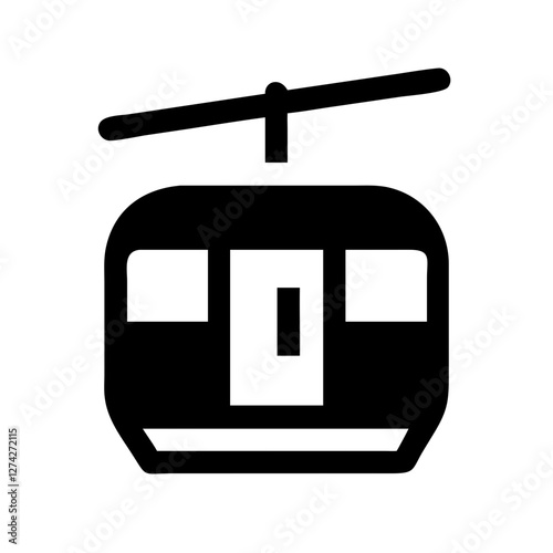cable car icon design