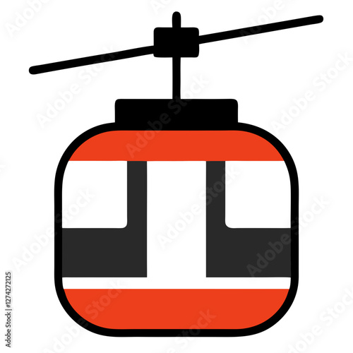cable car icon design