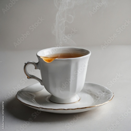 cup of coffee on a table