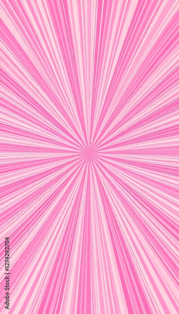 Candycolored Sunburst Background Design Abstract Pink Cream Sunbeams Colorful Spinning Lines