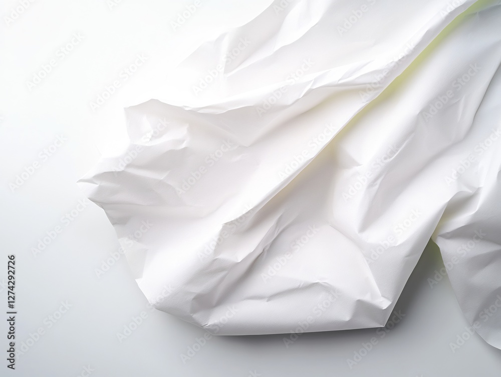 white crumpled paper texture, rough wrinkled surface white crumpled paper texture, rough wrinkled surface