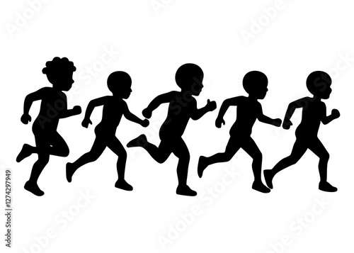 child sport athlete competition running race exercise sprinting speed runner achievement finish line celebration challenge