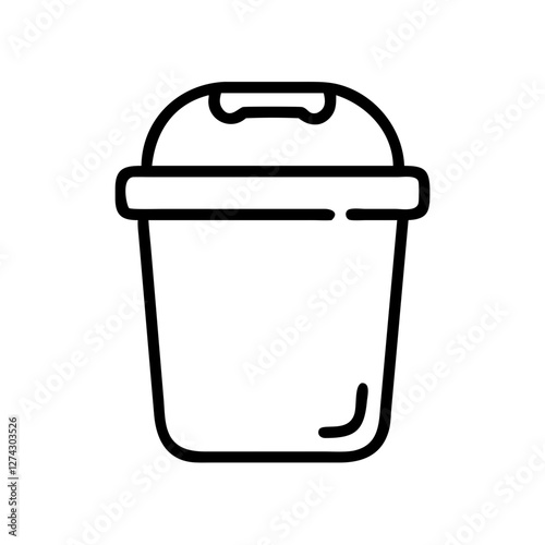 compost bin icon design
