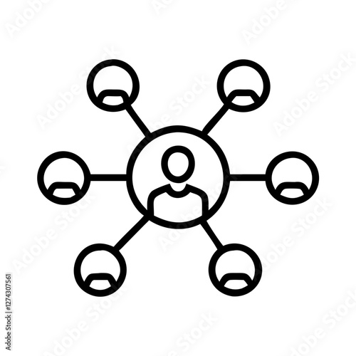 connection icon design