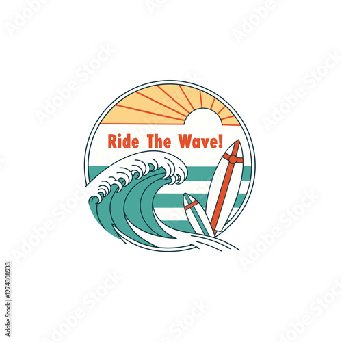 Ride the Wave: Sunset Surf Session