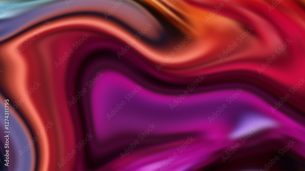 Obraz premium Abstract background blur colorful wave shape