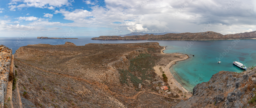 Gramvousa Island and Gramvousa Peninsula Coast