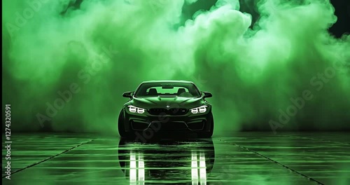 Driving Towards Dreams: Sports Car on the Highway