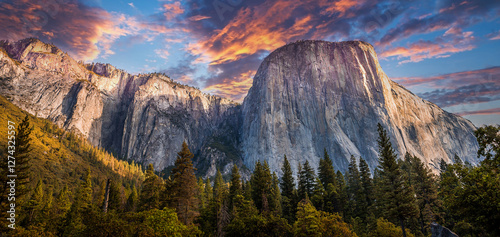 Billede på lærred El Capitan, Yosemite national park