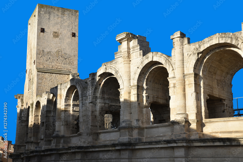 Arènes romaines à Arles. France Arènes romaines à Arles. France