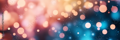 A colorful background with many small circles