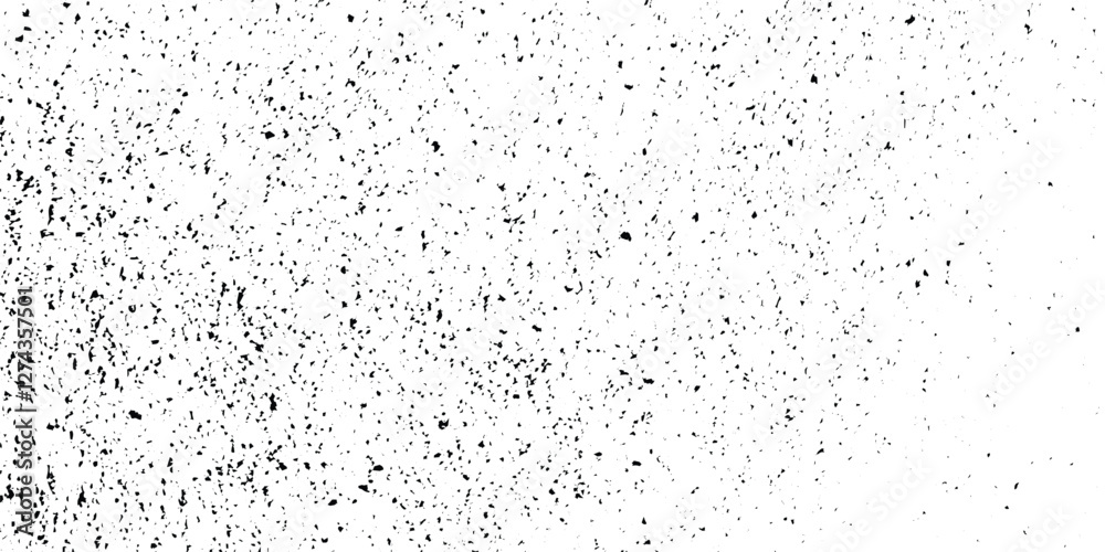 Naklejka premium Abstract texture old damage dust particle dirty grainy on white background overlay vector textures .