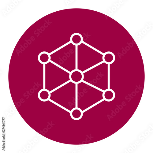 Blockchain Node Icon
