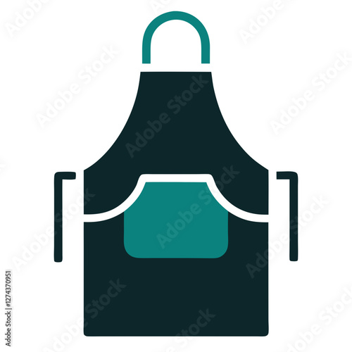gardening apron icon design