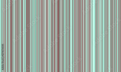 Pattern of vertical stripes, colorful thin and thick lines. Irregular stripe background, vector seamless texture. Abstract striped geometric design in bright colors.