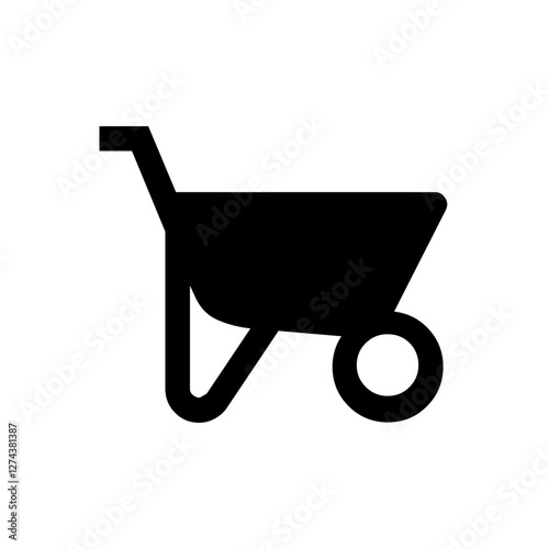 Wheelbarrow Icon
