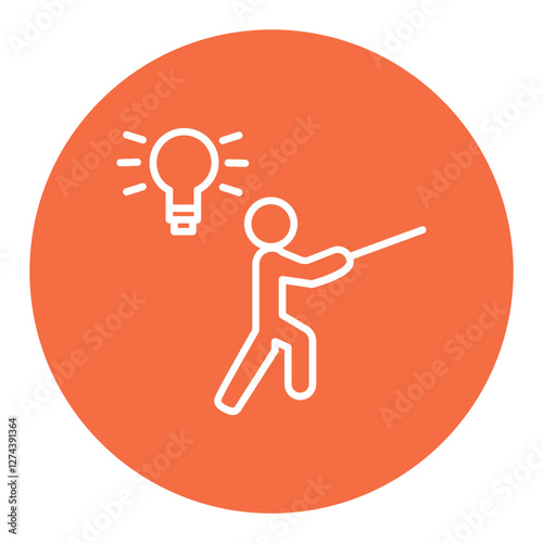 Fencing Technique Icon