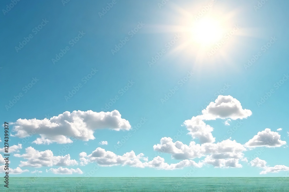 deep blue sky with bright sunshine, cloudless clear background deep blue sky with bright sunshine, cloudless clear background