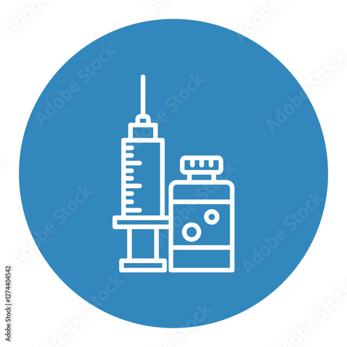 Insulin Syringe Icon