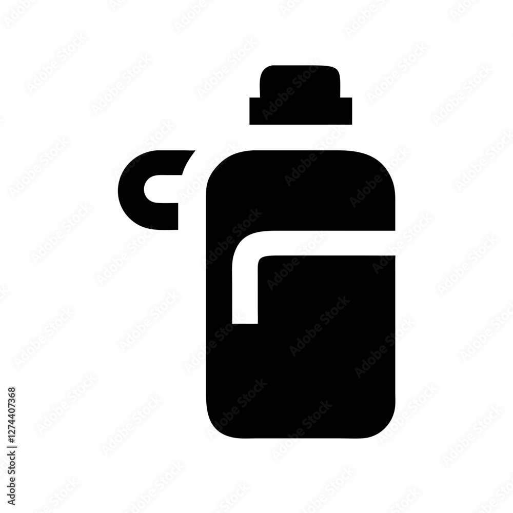 hot rubber water bottle icon design hot rubber water bottle icon design