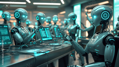 Ai robot taking over customer service jobs