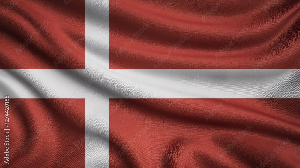Obraz premium denmark national flag background. 
