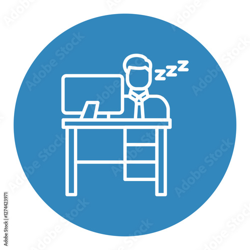 Lazy Work Icon