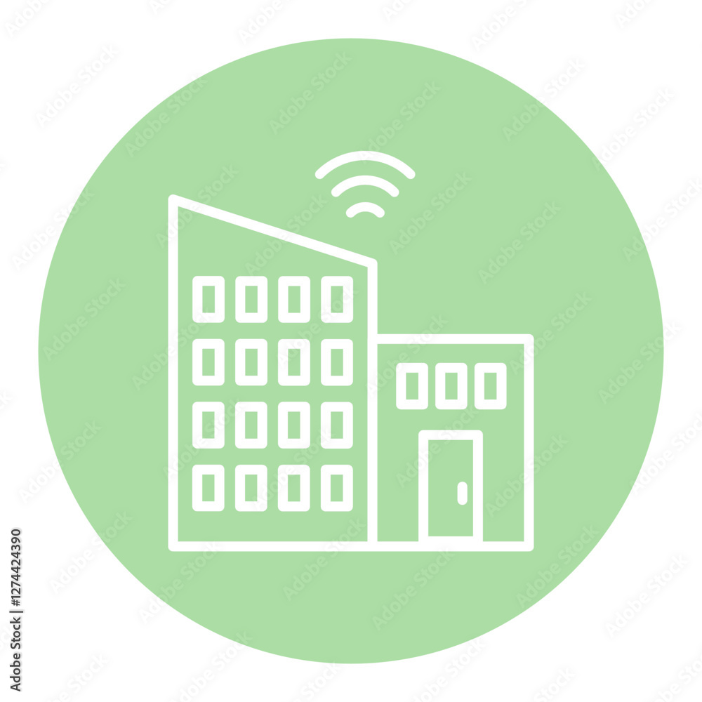 Fototapeta premium Smart City Icon