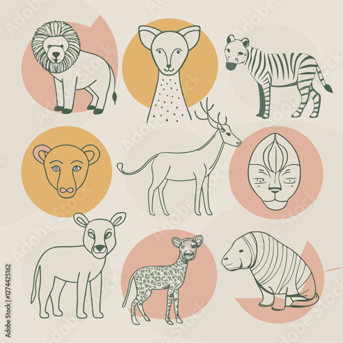 Animales de la jungla