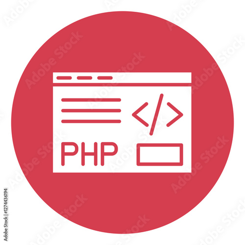 PHP Coding Icon