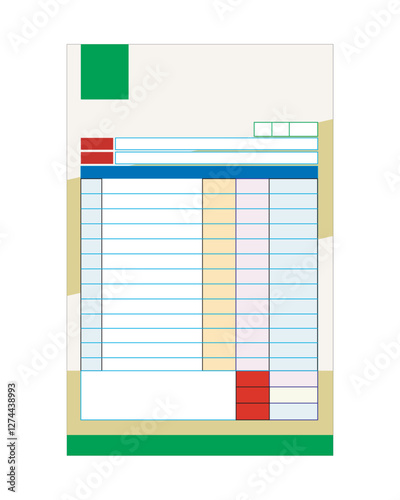 Cash Memo, Invoice Design 