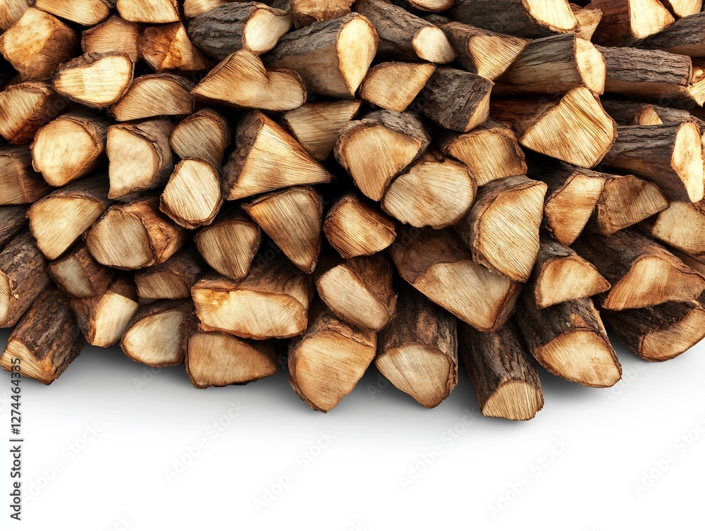 stacked firewood logs, natural rustic warmth stacked firewood logs, natural rustic warmth