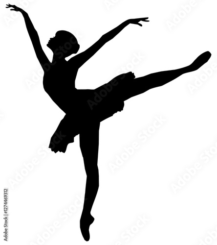 Ballerina Silhouette