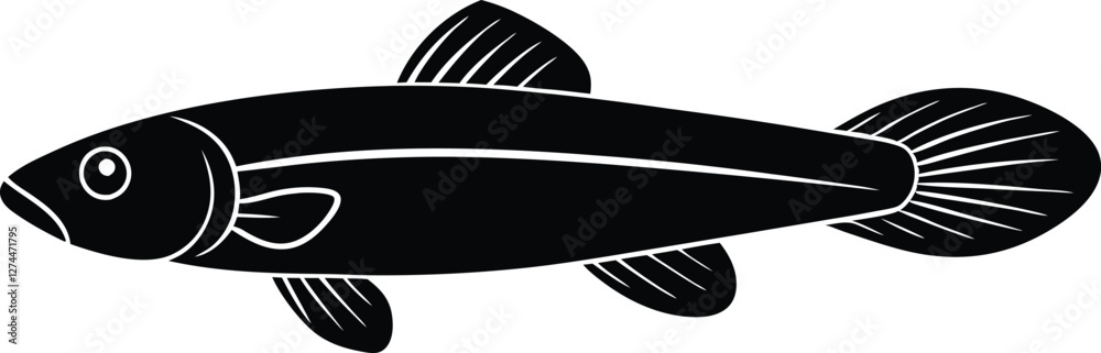 goby fish vector icon.eps goby fish vector icon.eps