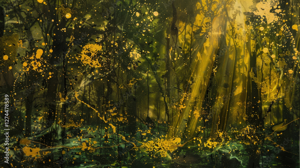 sunlight in the forest sunlight in the forest