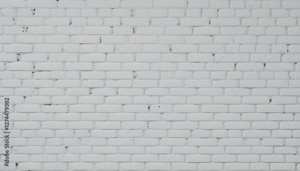 Naklejka premium white brick wall background
