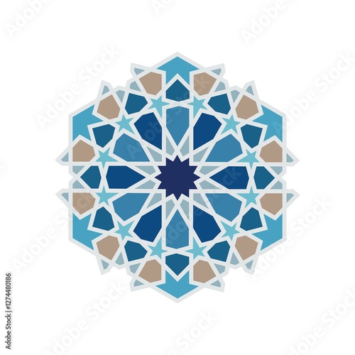 snowflake on white background
