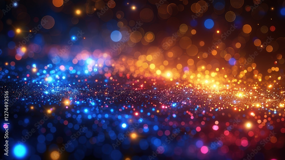 Naklejka premium Abstract colorful background with blue, purple and pink