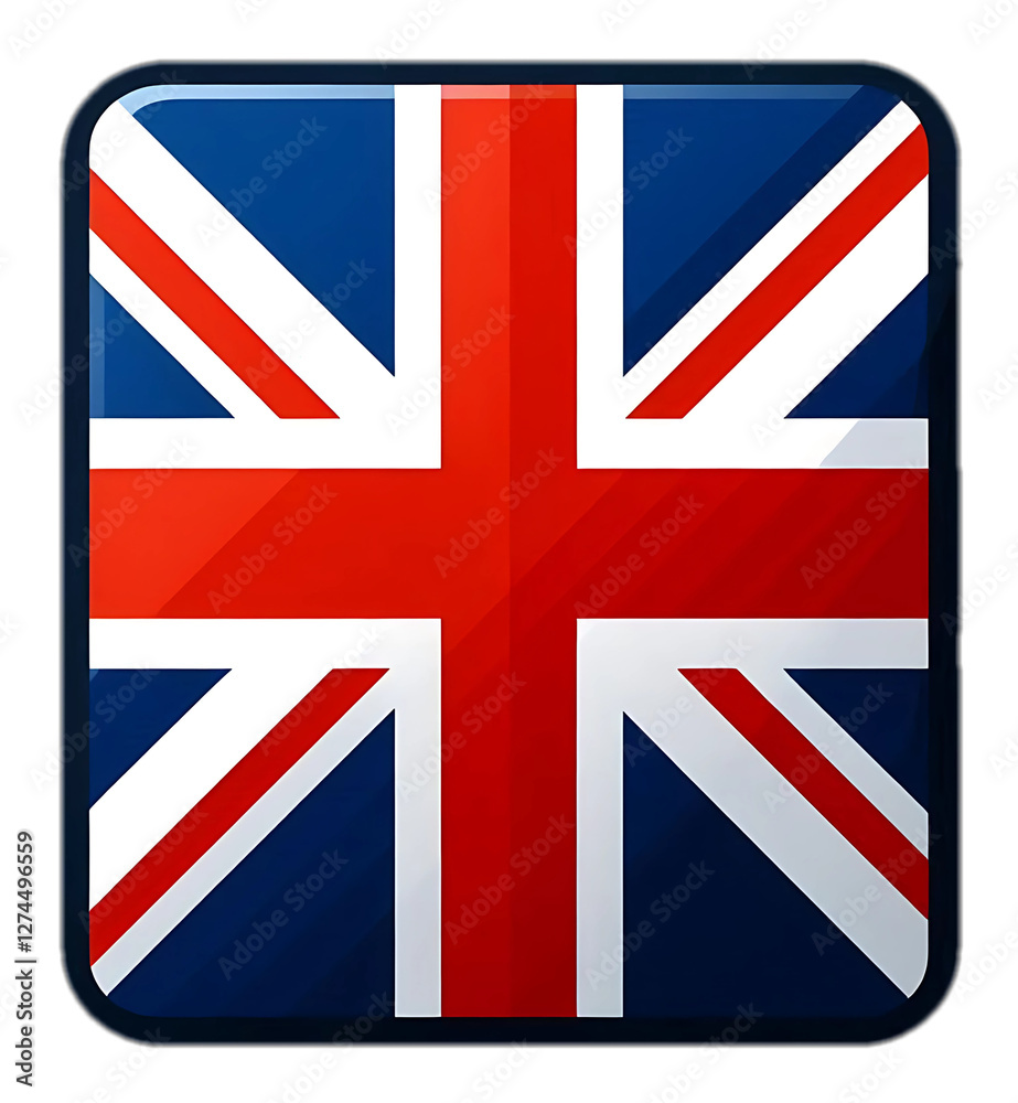 Obraz premium flag of united kingdom icon
