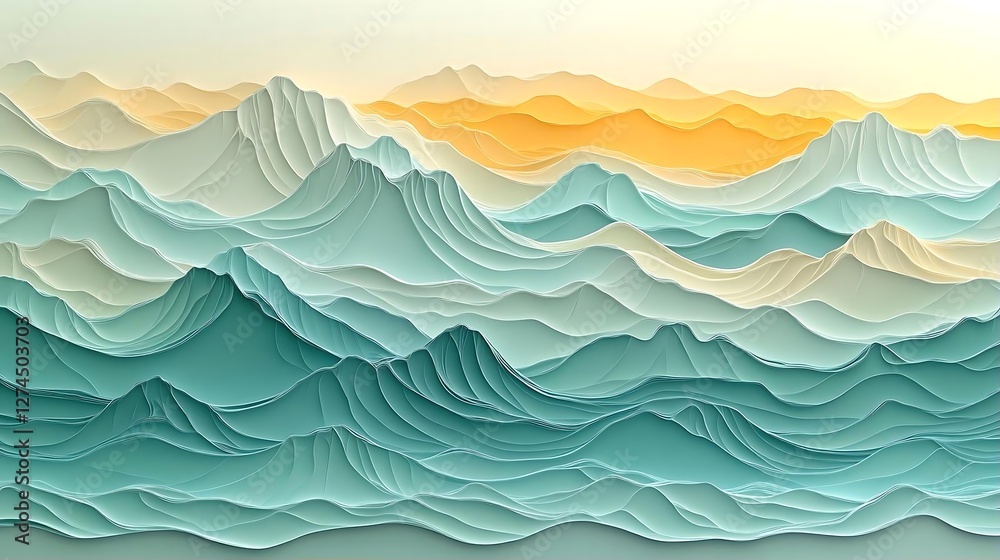 Soft Pastel Gradient Wave Texture with Fluid, Organic Shapes Resembling Ocean Tides
Soft Pastel Gradient Wave Texture with Fluid, Organic Shapes Resembling Ocean Tides