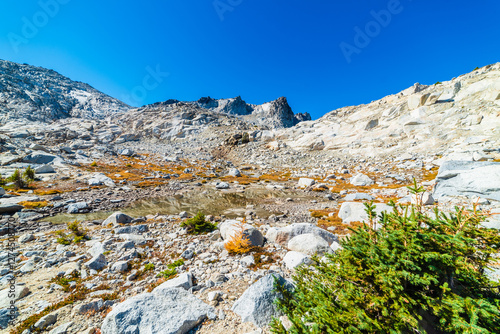 Rugged Alpine Environment In Wilderness photo