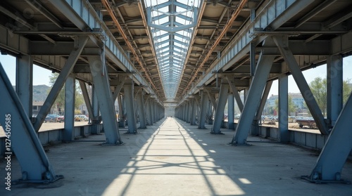 Polished Modern Steel Structures