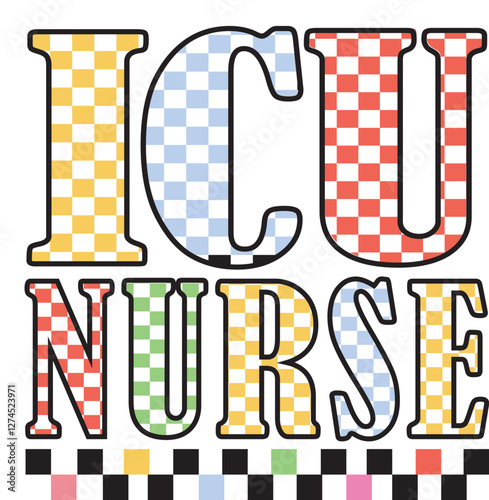 ICU nurse EPS Vector, Race checkered EPS Vector, dalmatian dots EPS Vector, doodle bright EPS Vector, half leopard cheetah EPS Vector, nurse EPS Vector, nursing EPS Vector, nurse life bundle EPS Vecto