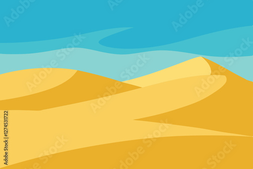 sand dunes in the desert