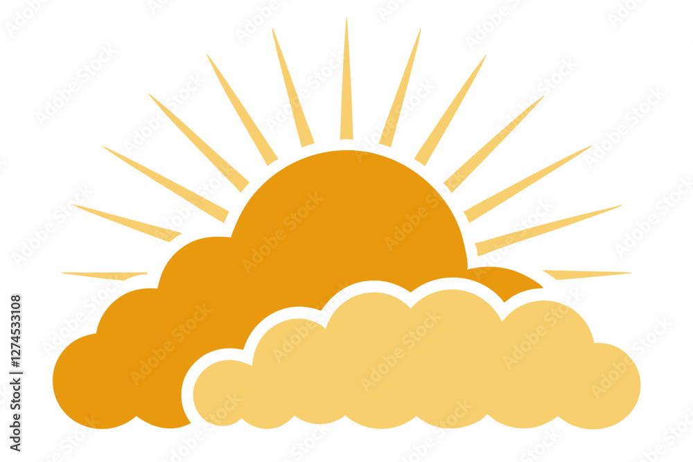 sun and clouds sun and clouds