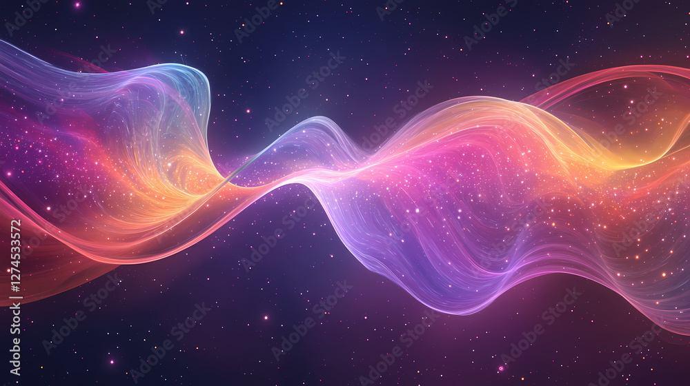 Obraz premium stunning galactic cosmic view