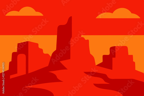 silhouette of a city