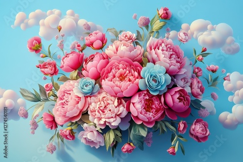 Vintage style is embodied in this lovely floral display, perfect for special occasions.