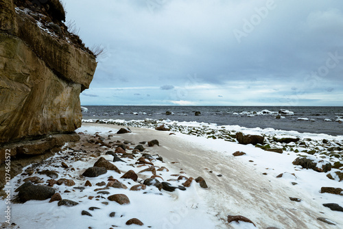 beach and rocks
