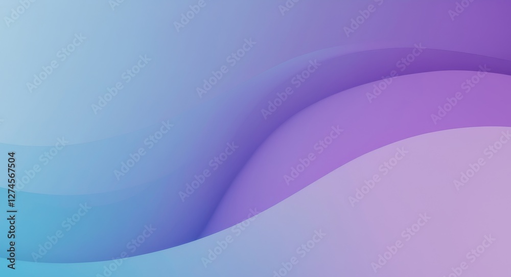 Fototapeta premium Gradient Background Transitioning from Blue to Purple for Marketing Use